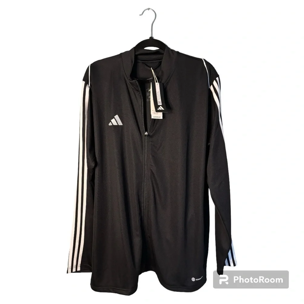 Mens ADIDAS AeroReady black jacket size medium NWT